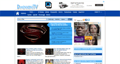 Desktop Screenshot of dimensionetv.com